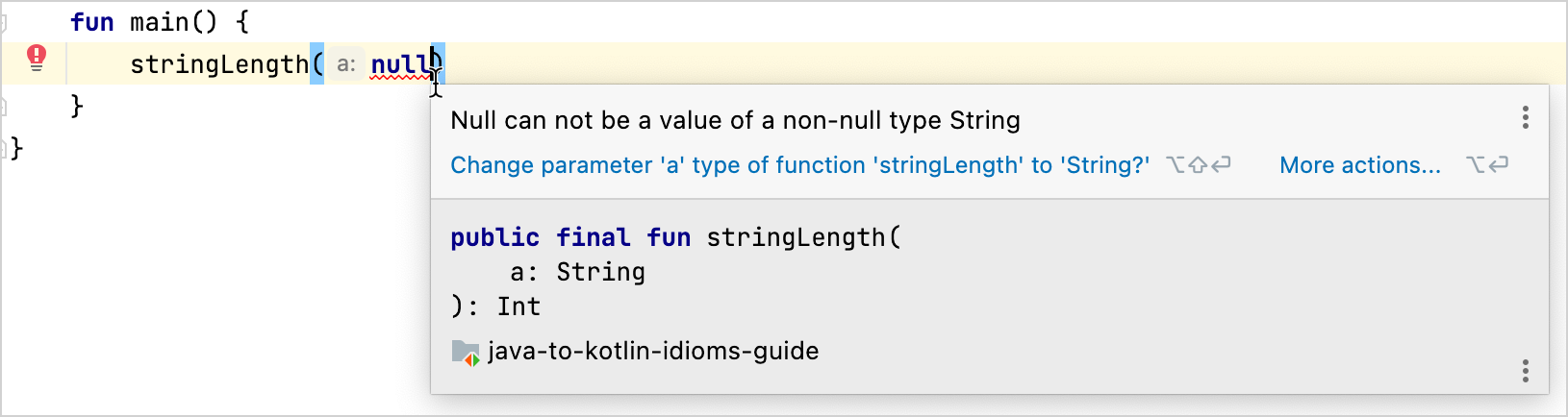 Passing null to a non-nullable function error Passing null to a non-nullable function error